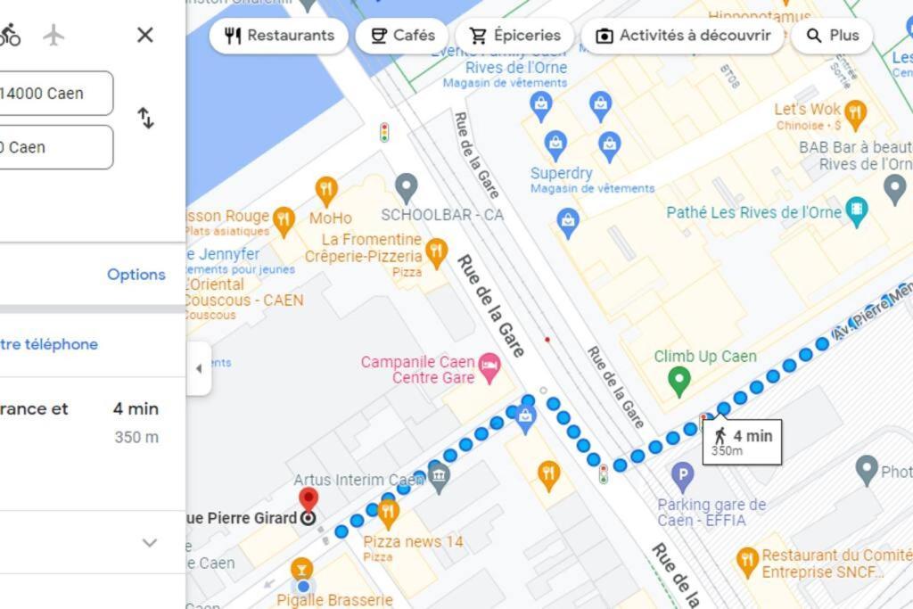 캉 350 M De La Gare/10Min De L'Hyper-Centre. 아파트 외부 사진